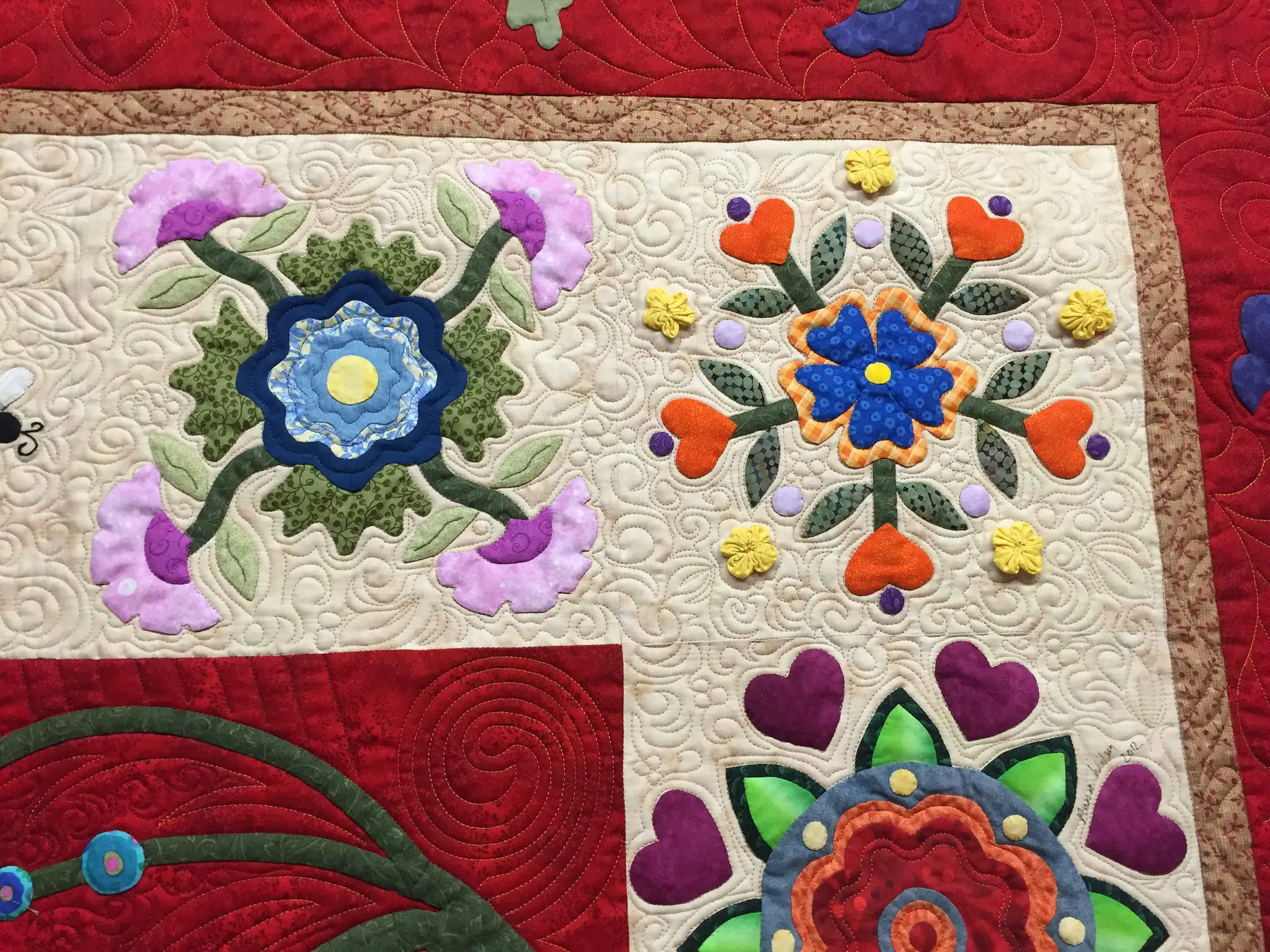 Quilting Hand Appliquéd Quilts